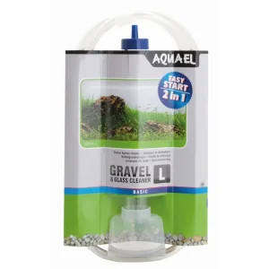 Aquael Gravel & Glass Cleaner, Kombi-Reiniger, Größe L Markenware